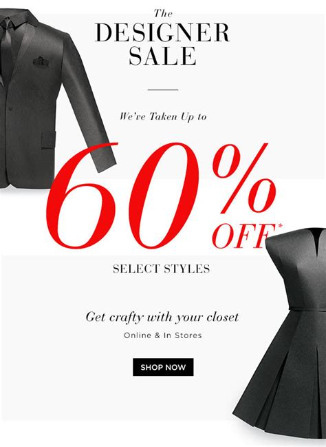 saks designer sale